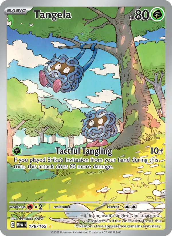 Tangela — Pokémon card
