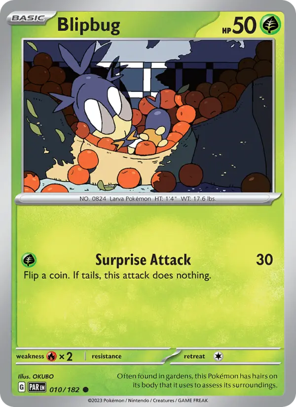 Blipbug — Pokémon card