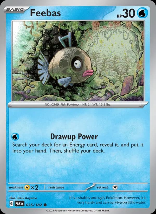 Feebas — Pokémon card