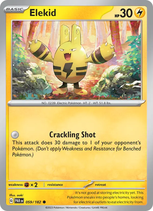 Elekid — Pokémon card