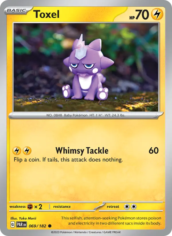 Toxel — Pokémon card