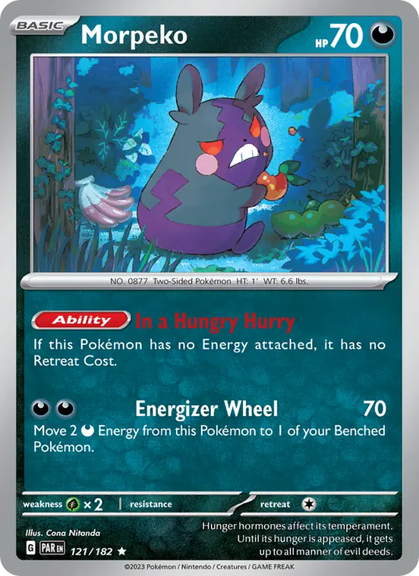 Morpeko — Pokémon card