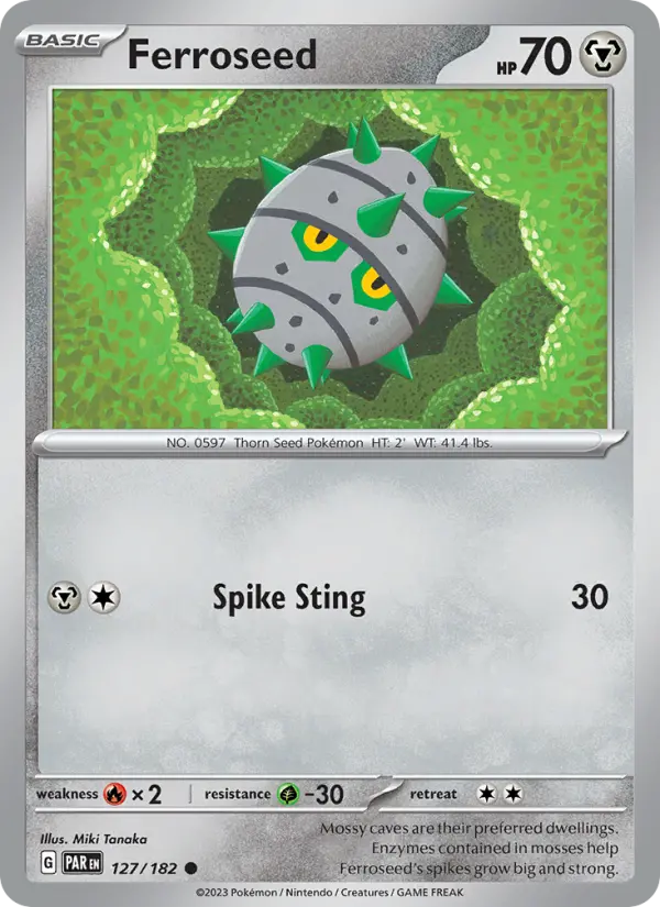 Ferroseed — Pokémon card