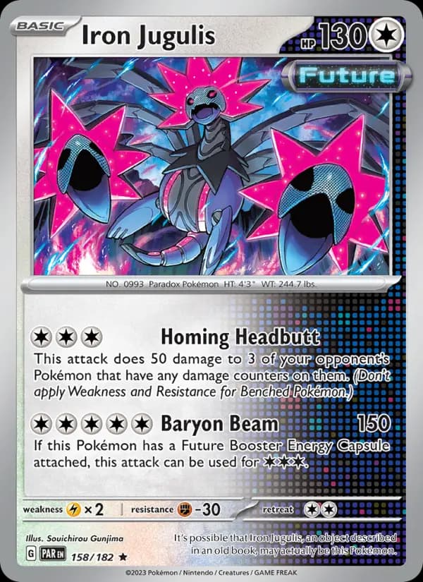Iron Jugulis — Pokémon card