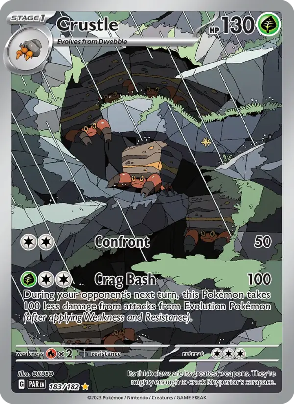 Crustle — Pokémon card