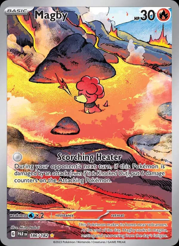 Magby — Pokémon card