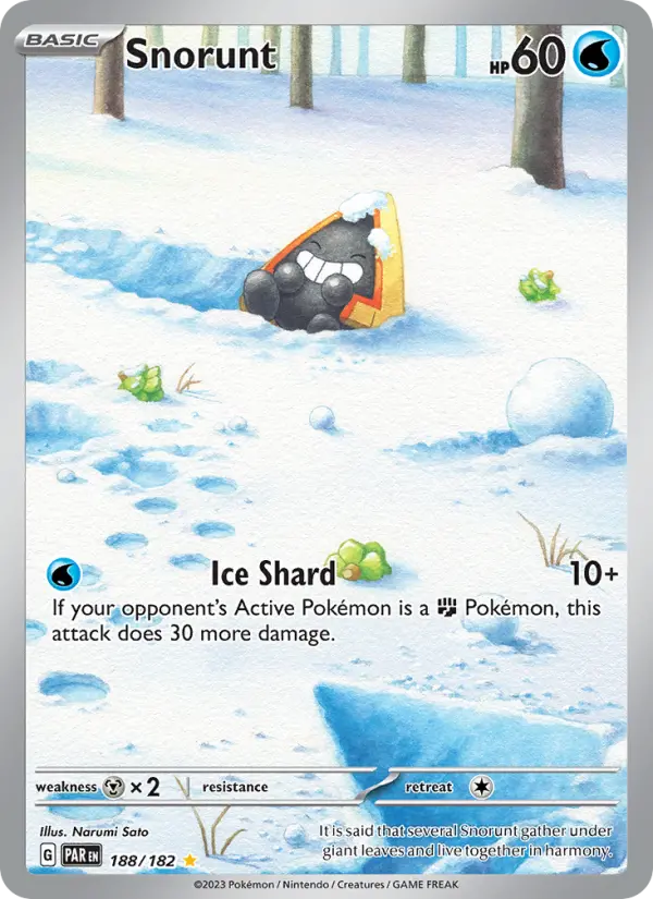 Snorunt — Pokémon card
