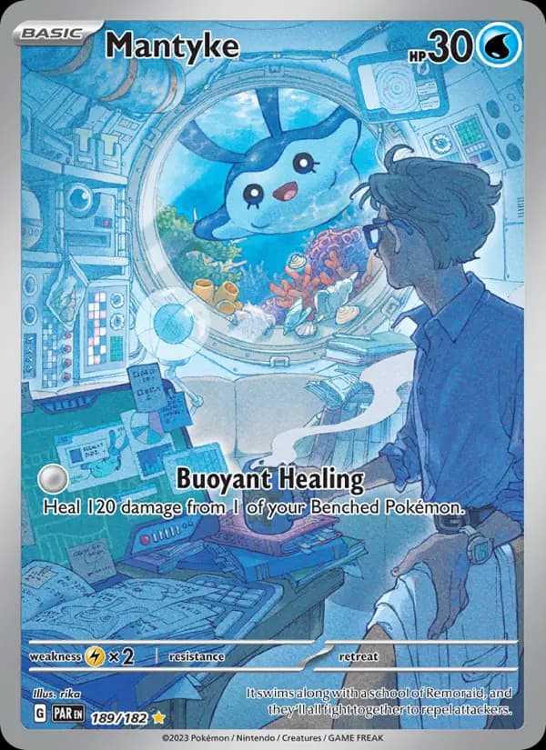 Mantyke — Pokémon card