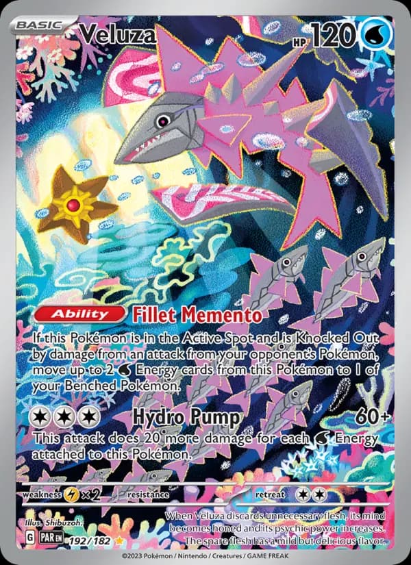 Veluza — Pokémon card