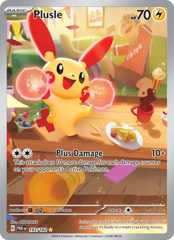 Plusle — Pokémon card