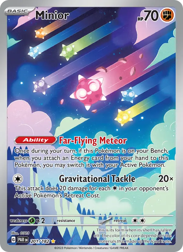 Minior — Pokémon card