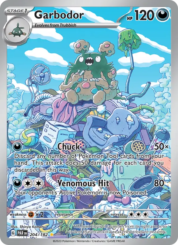 Garbodor — Pokémon card
