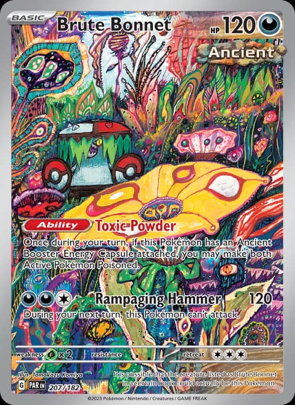 Brute Bonnet — Pokémon card