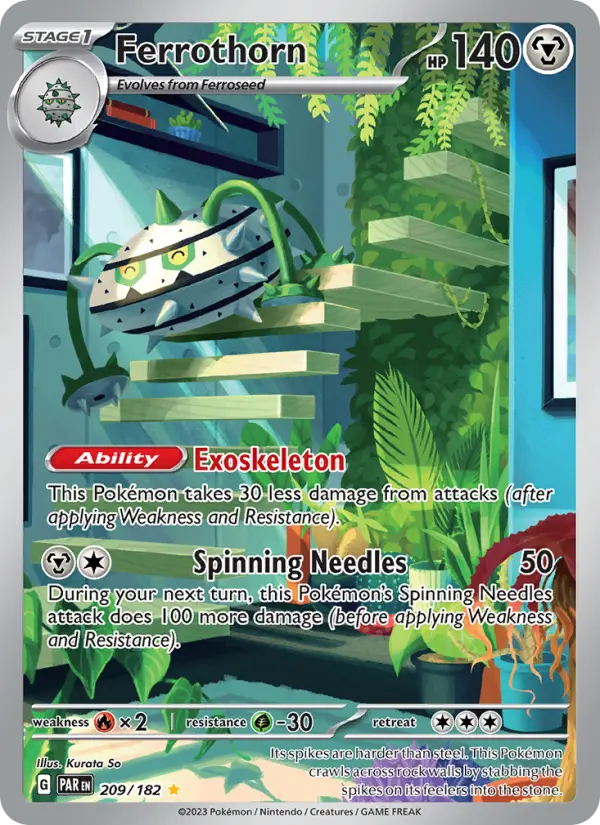 Ferrothorn — Pokémon card