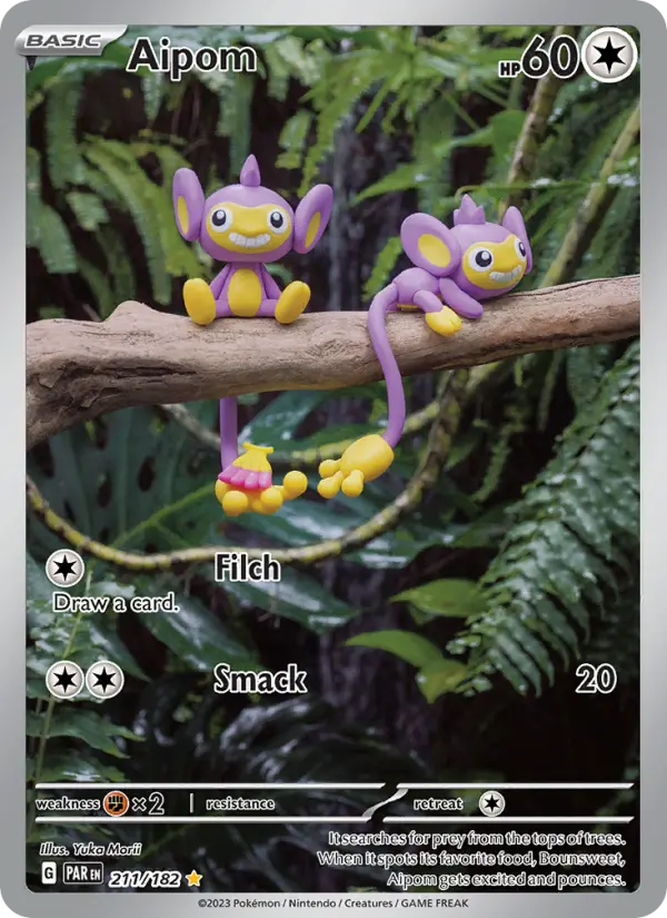 Aipom — Pokémon card