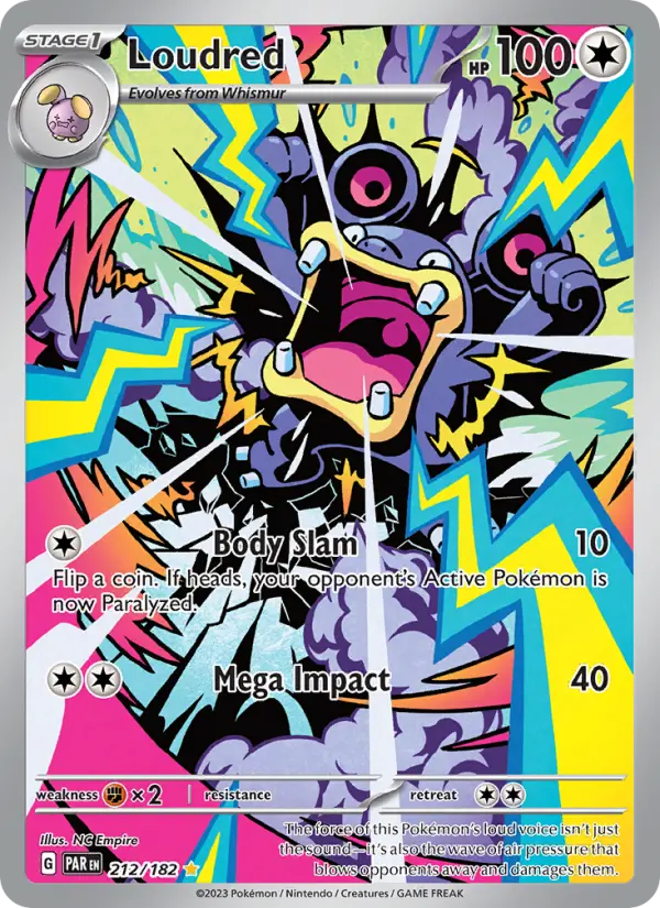Loudred — Pokémon card