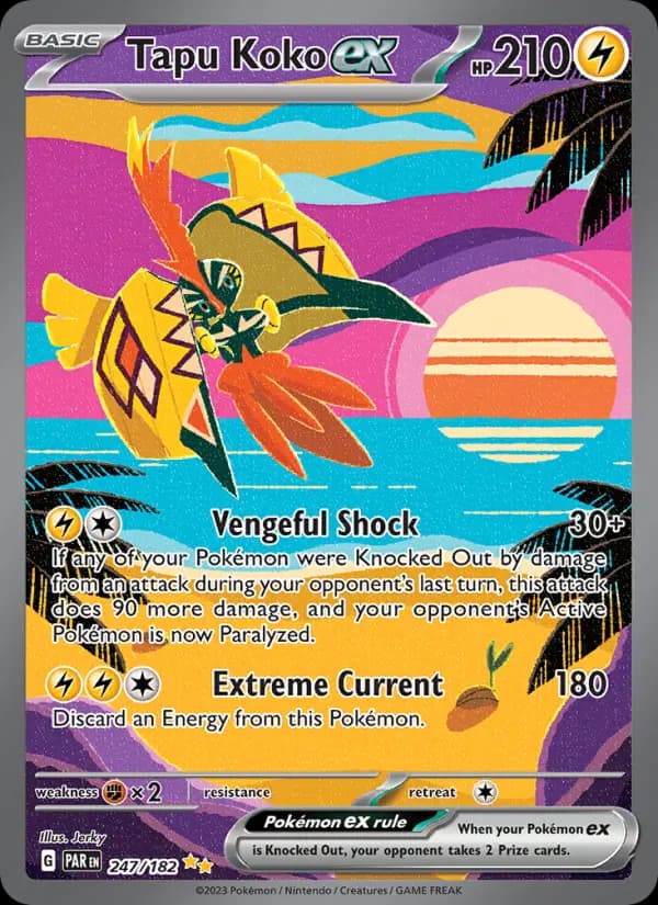 Tapu Koko ex — Pokémon card