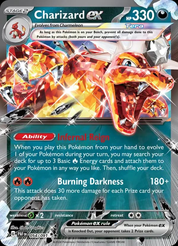 Charizard ex — Pokémon card