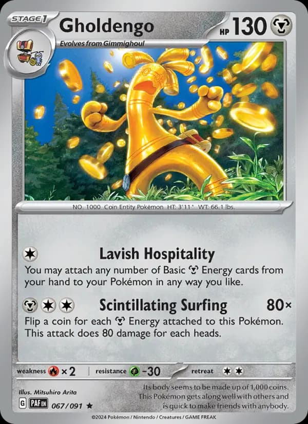 Gholdengo — Pokémon card