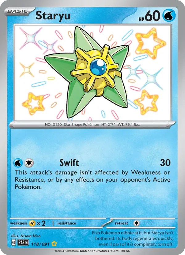 Staryu — Pokémon card