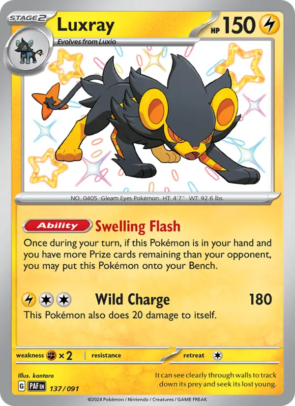 Luxray — Pokémon card