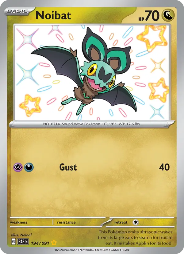 Noibat — Pokémon card