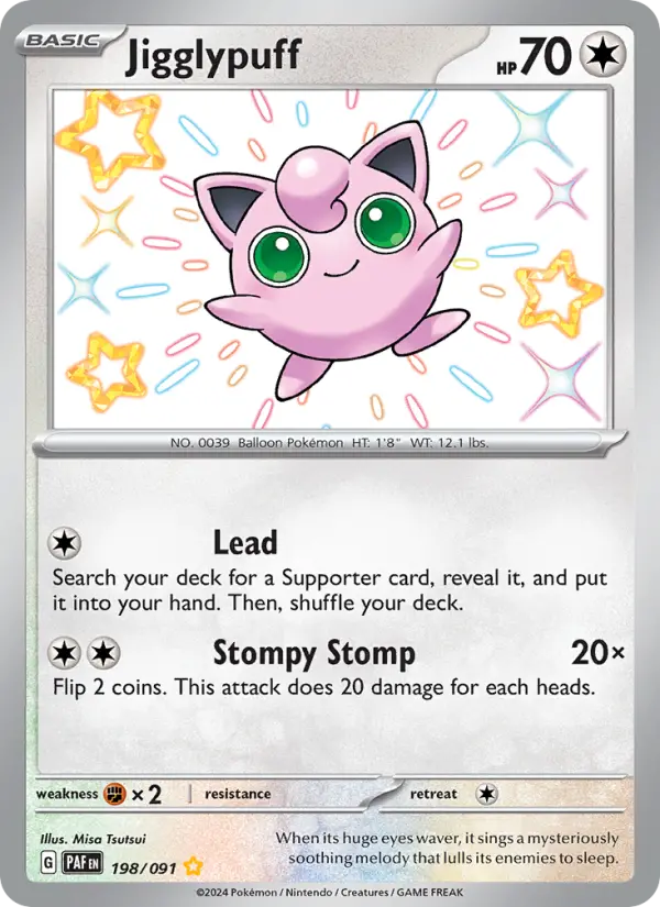 Jigglypuff — Pokémon card