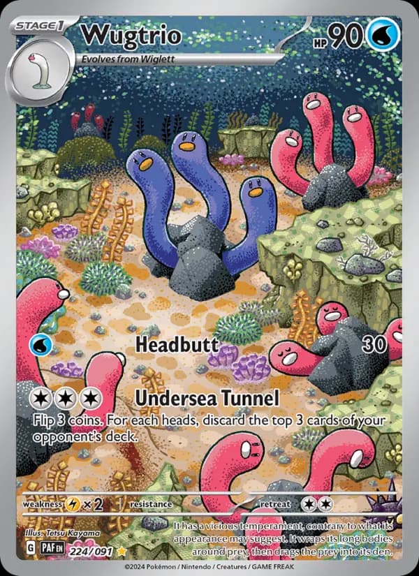 Wugtrio — Pokémon card