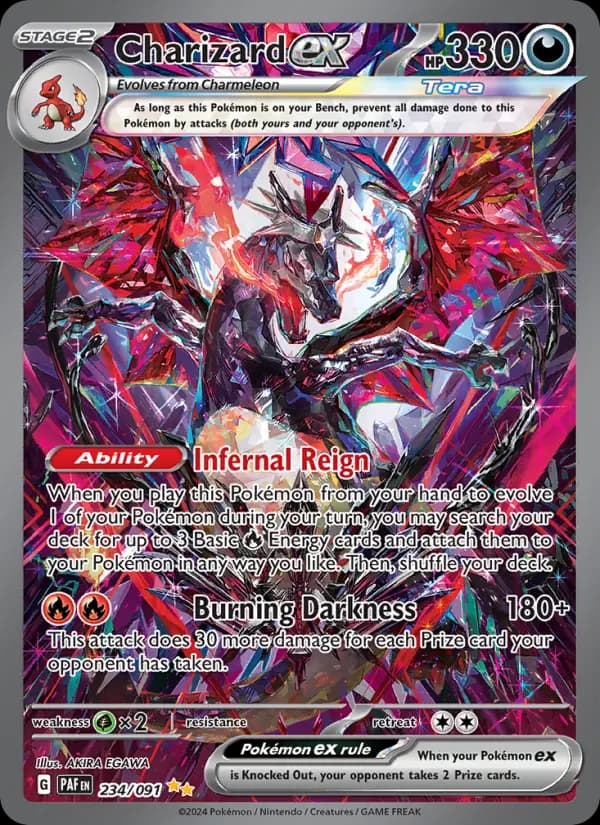 Charizard ex — Pokémon card
