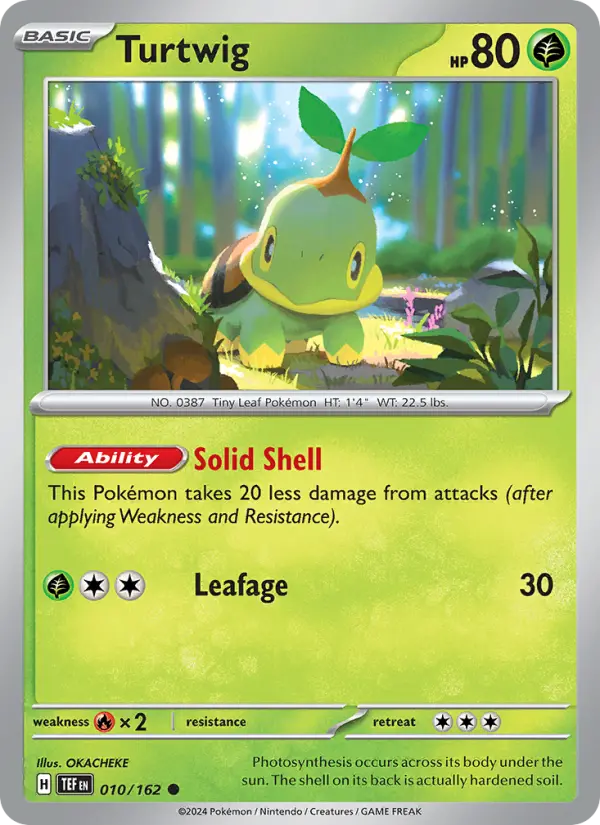 Turtwig — Pokémon card