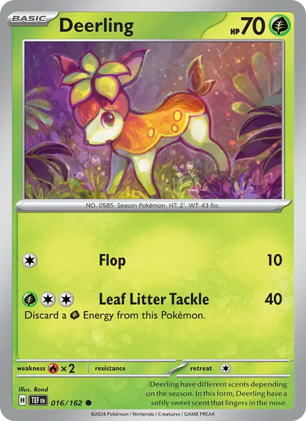Deerling — Pokémon card