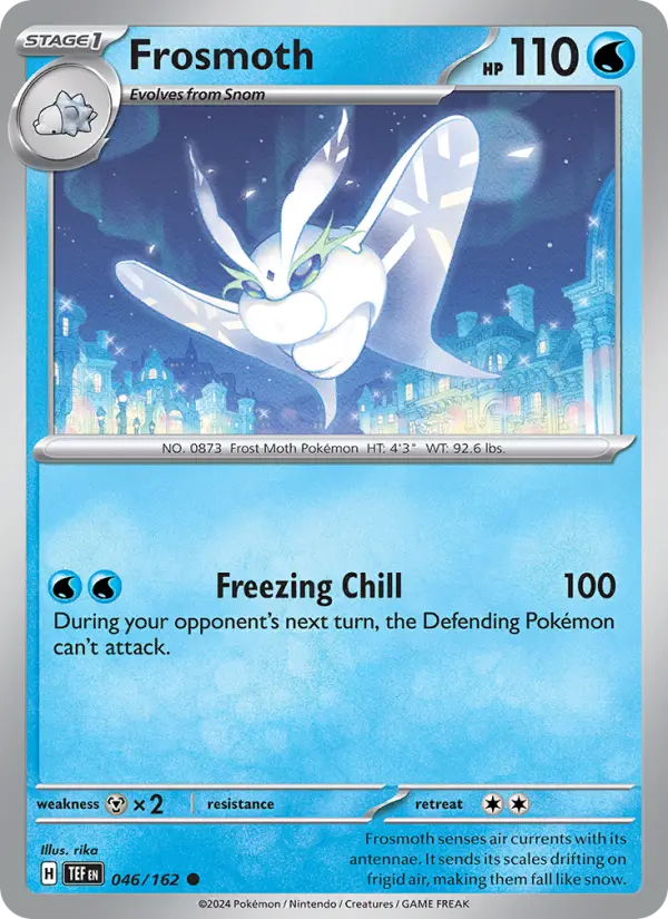 Frosmoth — Pokémon card