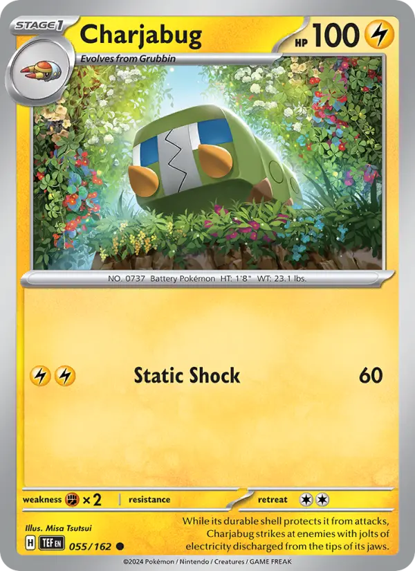 Charjabug — Pokémon card