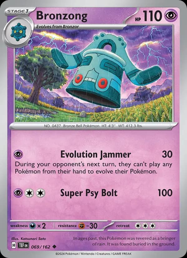 Bronzong — Pokémon card