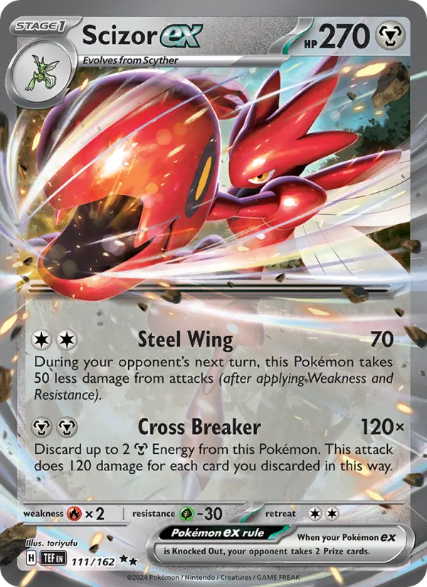 Scizor ex — Pokémon card