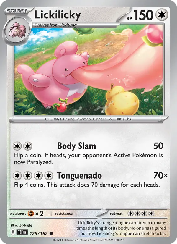 Lickilicky — Pokémon card
