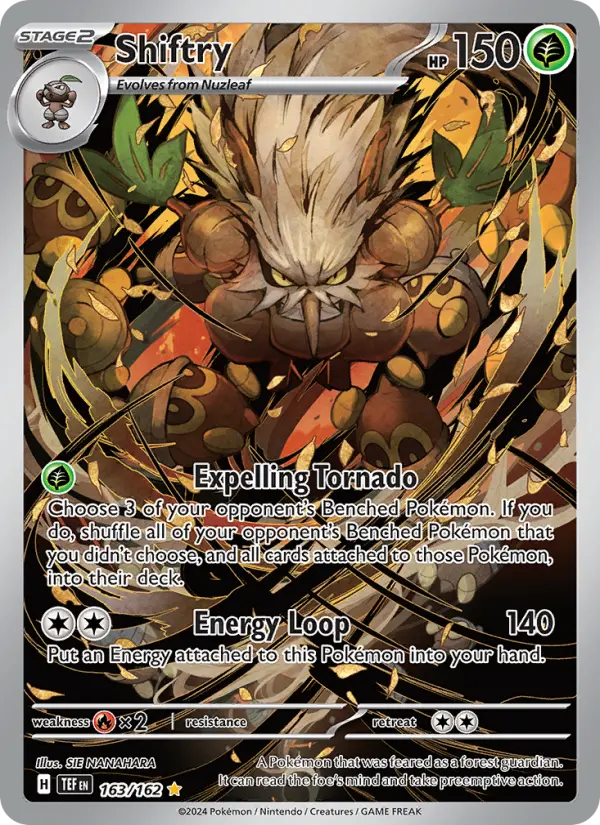 Shiftry — Pokémon card