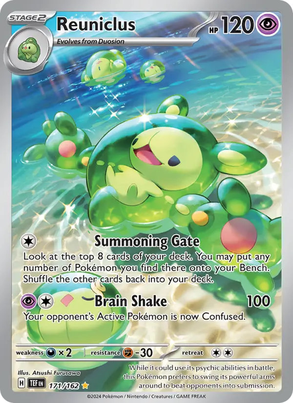 Reuniclus — Pokémon card
