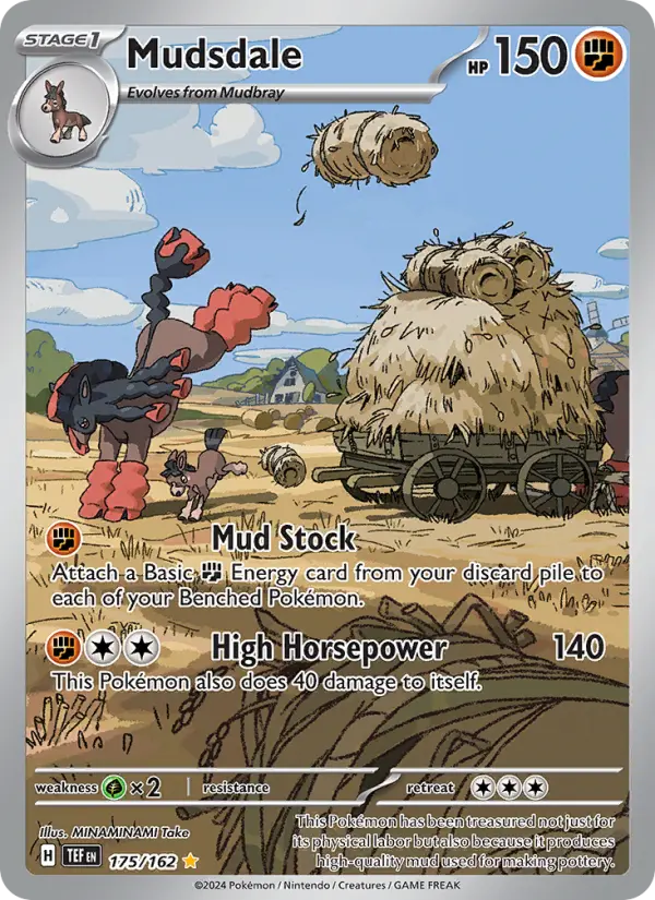 Mudsdale — Pokémon card