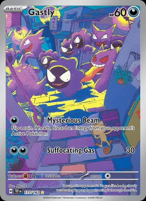 Gastly — Pokémon card