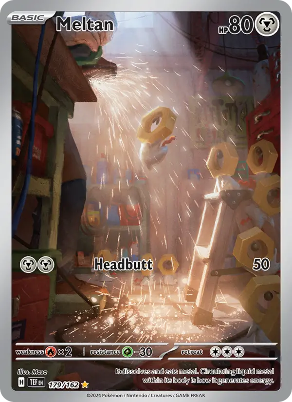 Meltan — Pokémon card