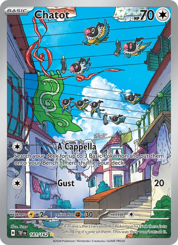 Chatot — Pokémon card