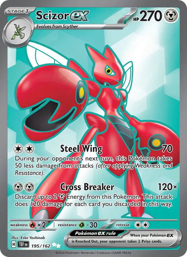 Scizor ex — Pokémon card