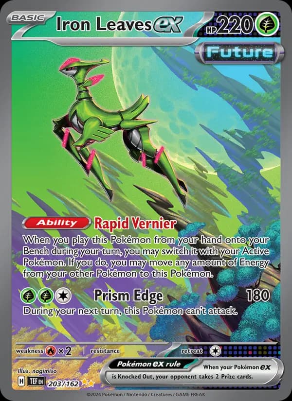 Iron Leaves ex — Pokémon card