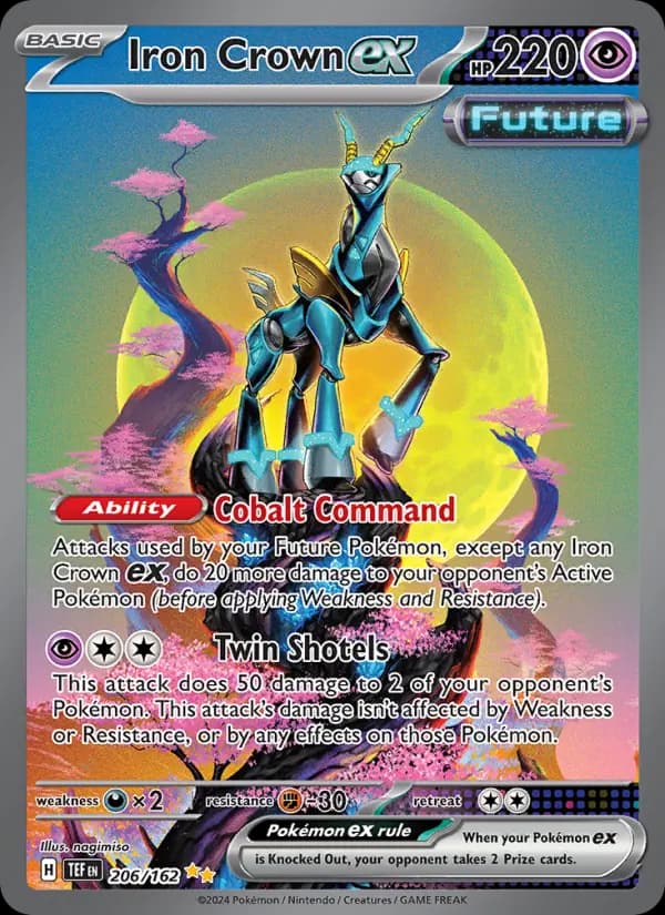 Iron Crown ex — Pokémon card