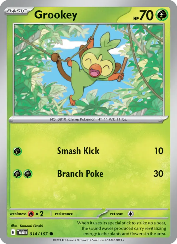 Grookey — Pokémon card