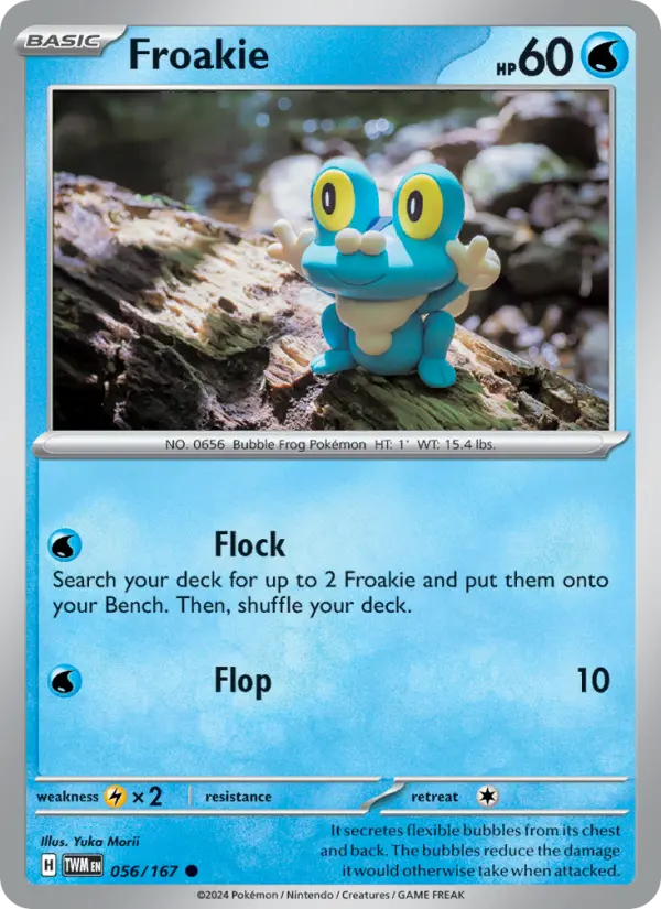 Froakie — Pokémon card
