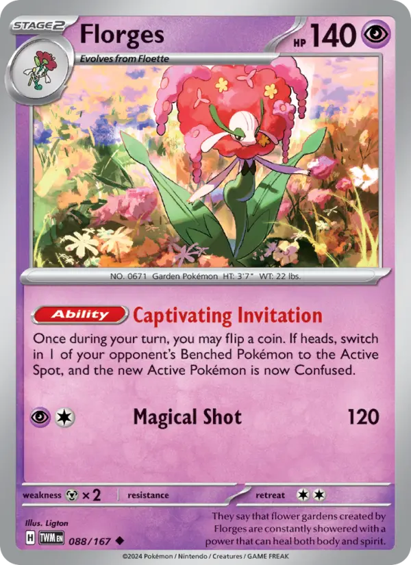Florges — Pokémon card