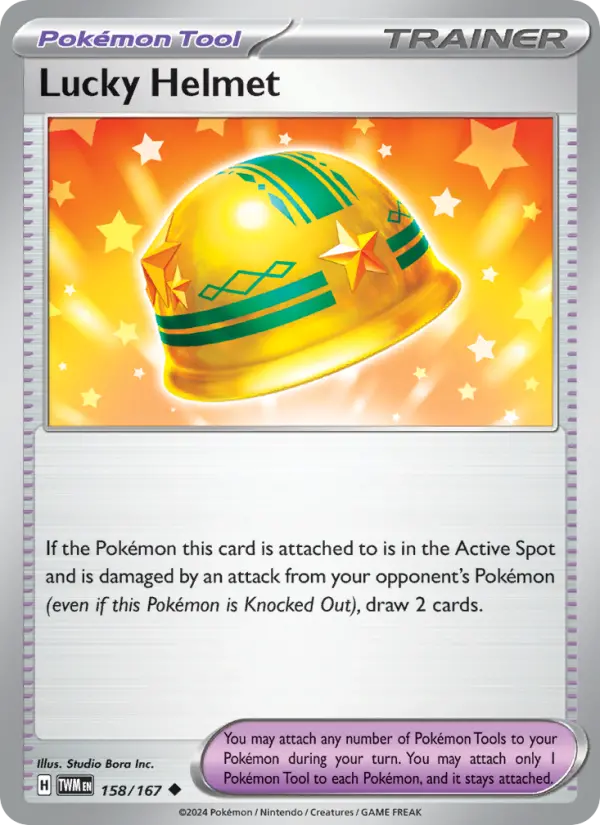 Lucky Helmet — Pokémon card
