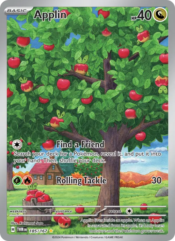 Applin — Pokémon card